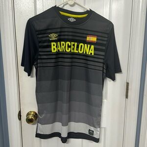 Men’s Umbro athletic shirt, size small, Barcelona